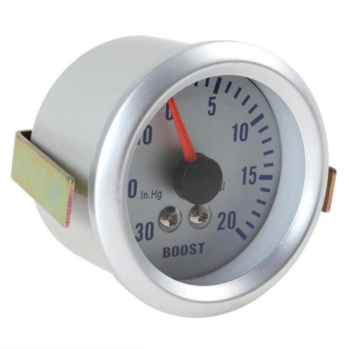 2&#034; inch 52mm 0~30in.hg / 0~20psi auto car turbo boost gauge meter