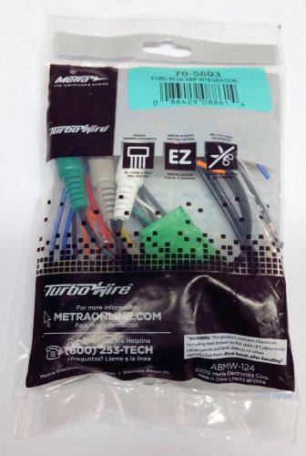 Metra 70-5603 ford 1995-1998 amp integration adapter/harness
