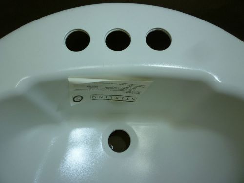 Sterling plastic sink white part no  # oc-19-r (19&#034; round )