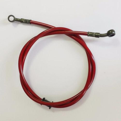 1.2m 1200mm universal braided steel hydraulic reinforce brake line oil hose tube