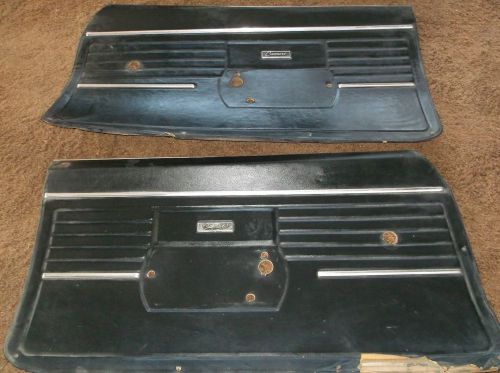 1967-1969 chevy camaro inner door panels