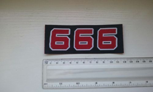 Motorcycle  support 81 angels / hells patch 666 patch 1% er biker patch