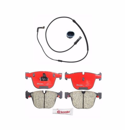 Rear bmw e60 e70 e90 f01 f02 535i 750i x6 m5 disc brake pad and sensor kit