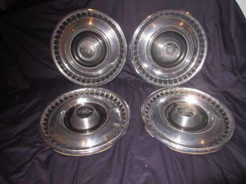 Lot of (4) ~ hubcaps for a 1967 rivera ~ original ~ vintage