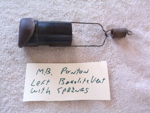 Mercedes benz ponton left heat fresh air bakelite vent nozzle flap spring