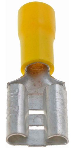 12-10 gauge female quick disconnect, .375 in., yellow - dorman# 85484