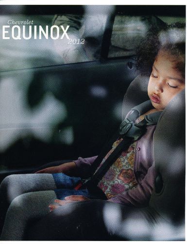 2012 chevrolet chevy equinox original sales brochure catalog mint look nice wow