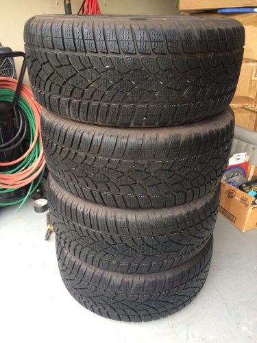 Dunlop sp winter sport 3d 275/35/21 tires set of 4 like new 275 35 21
