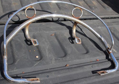 Buddy seat hand rail vintage 40's-80's knucklehead panhead shovelhead rat u-1380