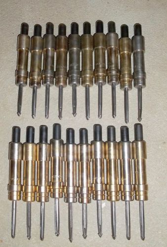 20 3/16" cylindrical  cleco fasteners  0 - 1" grip