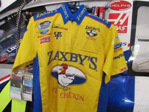 Nascar john wes townley zaxbys crew shirt nationwide series size xtra small
