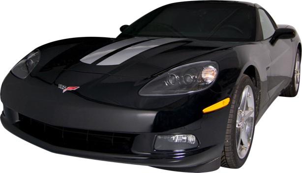 05 - 13 chevrolet corvette split wing #2 stripe ( vinyl graphics )