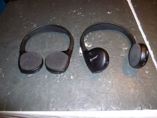 Pair of uconnect chrysler wireless headphones-town and country