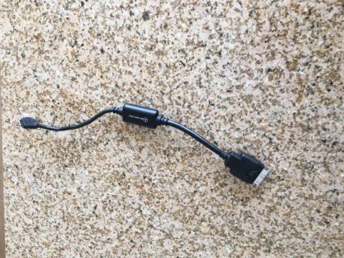 Genuine mercedes media interface cable with iphone lightning adapter