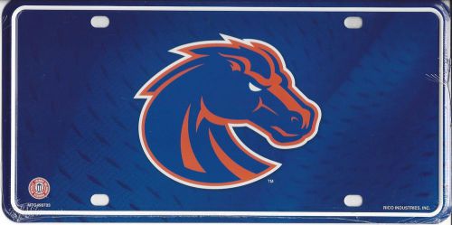 Boise state broncos metal license plate - mtg490703
