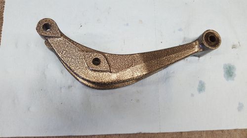 Banshee rear shock link dog bone powder coated silver vein