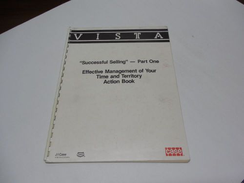 J i case successful selling sales manual training materials book