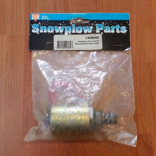 Meyer b solenoid coil &amp; valve replaces part #15357