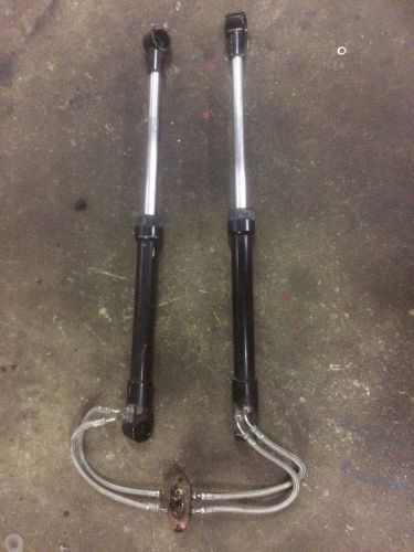 Mercruiser trim cylinders pair 45520a-2,45522a-1 lines &amp; bars fits all #1 &amp; pre