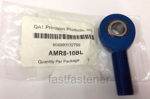 Qa1 sprint car rod end / heim w/ injected molded race- aluminum blue- right hand