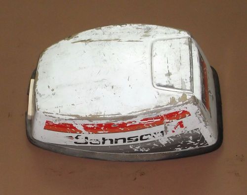 Ba2t1690 1976 4 hp johnson mn 4r76m engine cover pn 0387335 fits 1969-1978