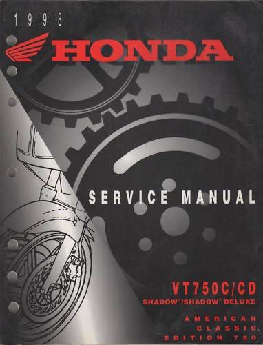 1998 honda motorcycle vt750c/cd service manual