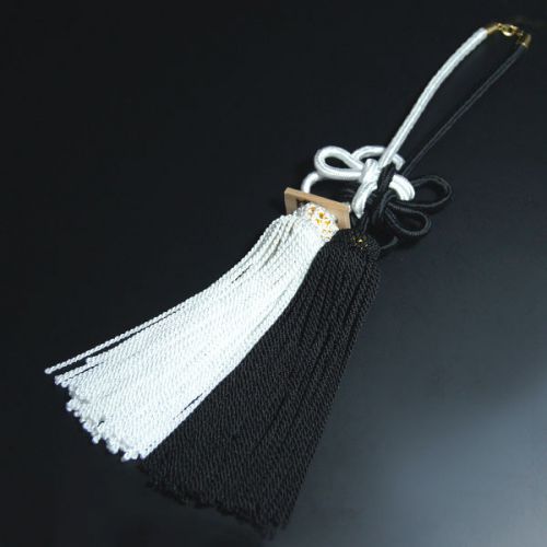 Junction produce [fusa(kikumusubi) small-sized black x white] jp genuine product