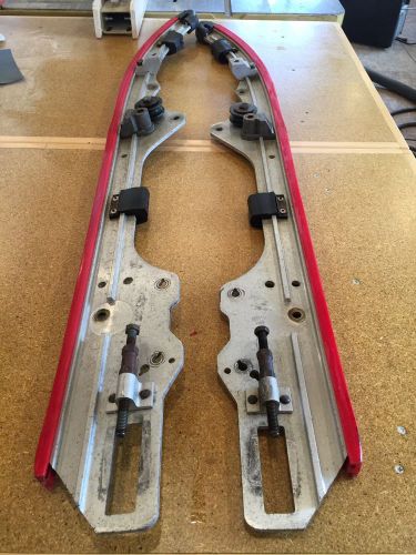 Polaris xtra 10 skid rails pair used