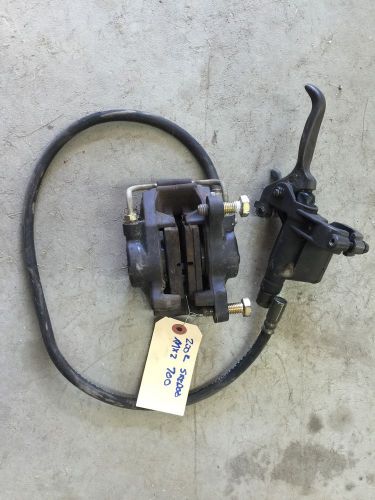 Brake caliper complete setup ski doo mxz zx 700 2000 2001 2002 ledgend summit