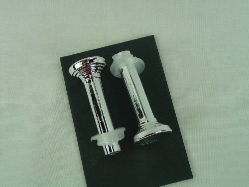 1967 camaro chrome lock knob and clear ferrules set show quality