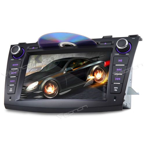 Mazda 3 2010-2014 gps navigation car dvd player radio sd stereo 8&#034; o bluetooth
