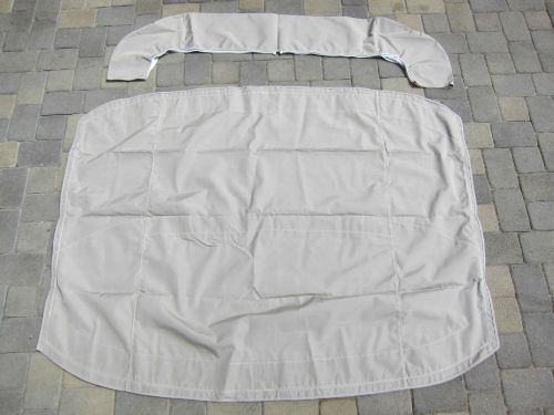 Maxum 1750nr, 1800sr canvas bimini top 178974 / 1718714 with boot and snaps new