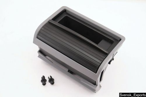 Bmw e46 oem grey rear ashtray *xlnt* roll w/ insert  325i 330ci 323i 325xi