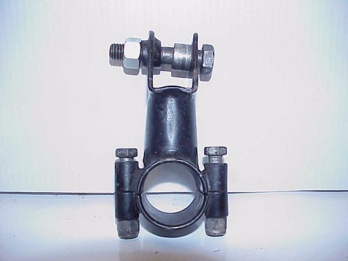 Steel 1-1/2" round shock mount clamp bracket j14 imca ump wissota modified