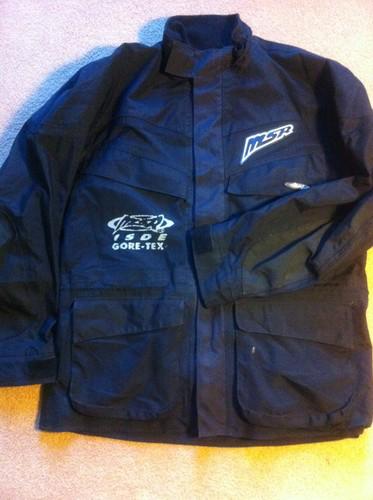 Malcolm smith ms racing isde enduro pro gore-tex fabric motocross jacket xl