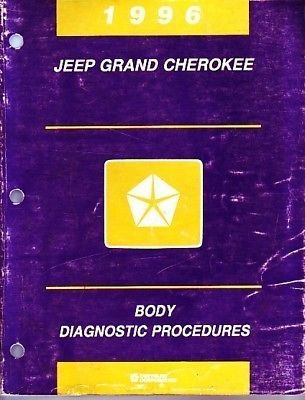 1996 jeep grand cherokee shop service manual body
