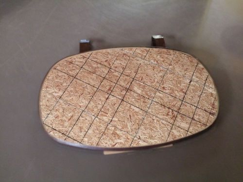 Vintage sun visor clip on mirror vanity