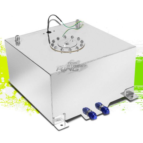15.5 gallon/58.7l lightweight aluminum gas fuel cell tank+ sender 20"x18"x10"