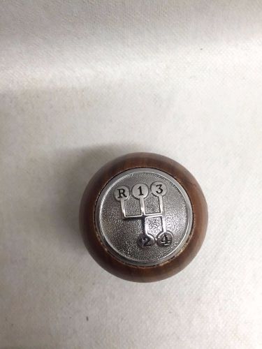 Vintage &#034;r-1-2-3-4&#034; cal custom woody gear shift knob