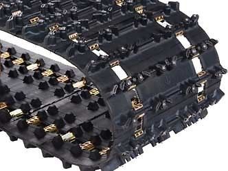 Camoplast - 9106h - ice attak hi-performance trail tracks, 15in. x 144in. 408320