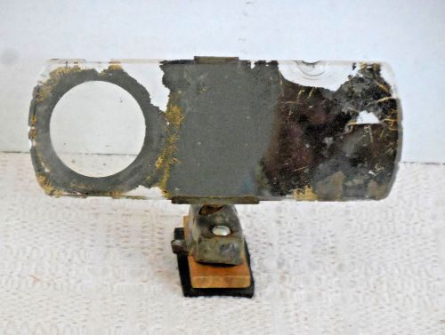 Antique/vintage rear view mirror for unknown vehicle for restoration 6.75 x 2.5&#034;