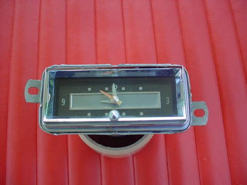1957 cadillac original clock