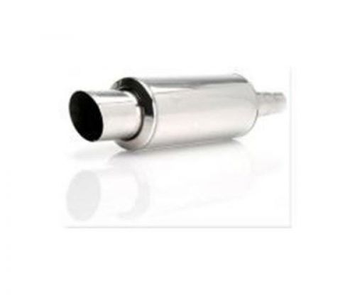 Stainless steel rear silencers