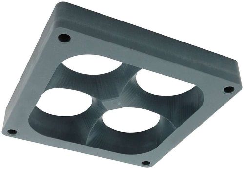 Allstar performance carburetor spacer 4500 tapered 4 hole 1.00in