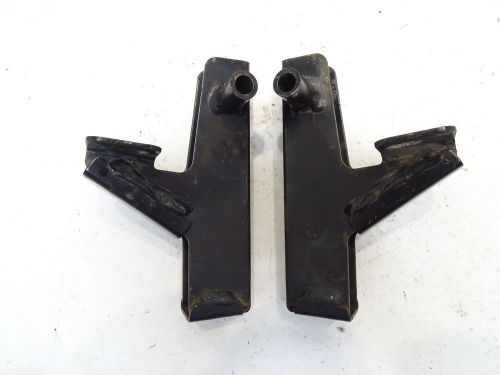 1997 polaris xpress 400l atv front bumper rack support mounting brackets pair