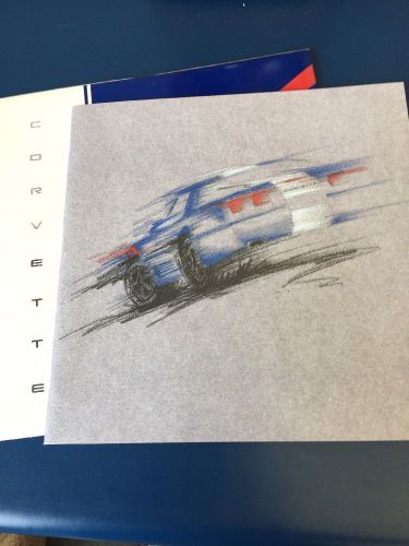 1996 chevrolet corvette showroom brochure