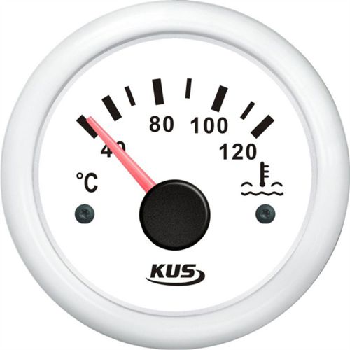 Kus marine water mechanical temperature gauge wema temp meter white 40-120 ºc