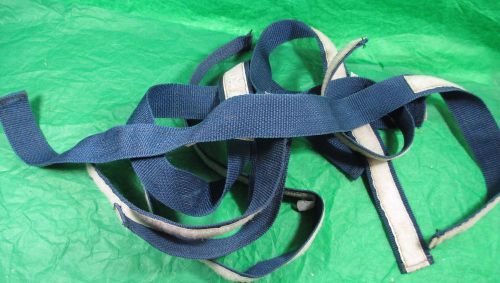 2 sailboat sail boat yacht main straps furl fasten it velcro 24" tie down