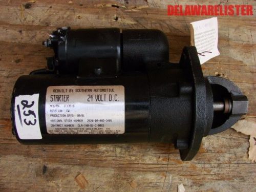 Us military generator starter motor 4a032 engine mep16c nsn 2920-00-882-3401