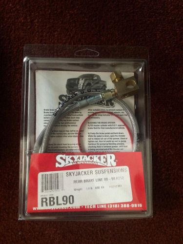 F250 skyjacker brake line rear